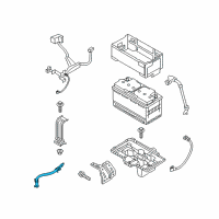 OEM Kia Sedona Wiring Assembly-Engine Ground Diagram - 91861A9020