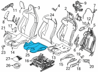 OEM 2022 BMW M4 HEATER ELEMENT SEAT Diagram - 52-10-8-745-537