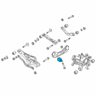 OEM 2016 Kia Optima Bush-Rear Trailing Arm Diagram - 55290C2100