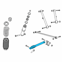 OEM 2022 Ram 2500 DAMPER-Rear Axle Diagram - 68414247AB