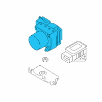 OEM 2013 Nissan NV200 Anti Skid Actuator Assembly Diagram - 47660-3LM6A