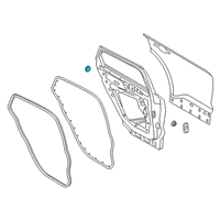 OEM 2020 Ford Escape Door Shell Plug Diagram - -W718718-S300