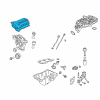 OEM 2013 Chevrolet Caprice Valve Cover Diagram - 92268820