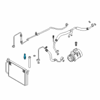 OEM 2016 BMW 328i xDrive Pressure Sensor Diagram - 64-53-9-323-658