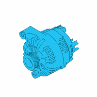 OEM 2013 BMW Z4 Exchange Alternator Diagram - 12-31-7-558-218