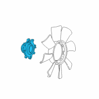 OEM Ford Ranger Clutch Diagram - F87Z-8A616-BA