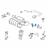 OEM 2013 Honda Accord Sensor, Front Laf Diagram - 36531-5G1-A01