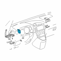 OEM 2008 Toyota Corolla Relay Diagram - 82810-02050