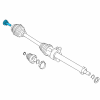 OEM BMW 228i xDrive Gran Coupe Collar Bolt With Compression Spring Diagram - 33-40-6-858-534