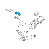 OEM GMC Savana 3500 Mount Bracket Diagram - 15027096