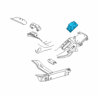 OEM 2000 Chevrolet Express 2500 Front Mount Diagram - 22188659