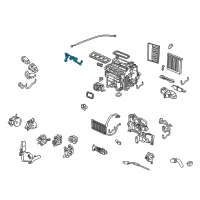 OEM Acura Sub-Wire, Air Conditioner Diagram - 80651-SJA-A02