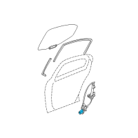 OEM 2004 Dodge Neon Window Regulator Motor Diagram - 5056030AD