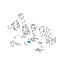 OEM Chevrolet Caprice Switch, Front Seat Adjuster Diagram - 92145921