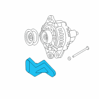 OEM 2009 Hyundai Tucson Bracket-Generator Diagram - 37460-37200