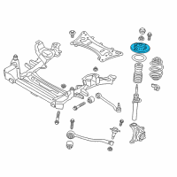 OEM 2018 BMW X4 Guide Support Diagram - 31-30-6-852-167