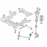 OEM 2011 BMW X3 Wheel Suspension Joint Diagram - 31-10-6-787-665