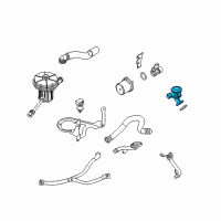 OEM 2004 BMW 645Ci Valve Diagram - 11-72-7-553-101