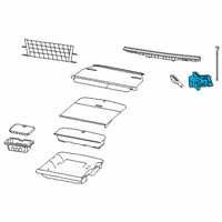 OEM 2020 Dodge Journey Jack-Scissors Diagram - 68214659AA