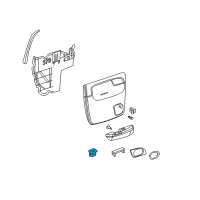 OEM 2006 Chevrolet Trailblazer EXT Window Switch Diagram - 15937174