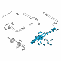 OEM 2019 Kia Stinger Control Assembly-COOLANT Diagram - 256003L260