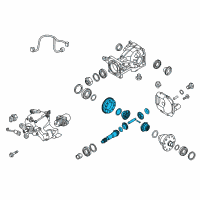 OEM 2020 Hyundai Tucson Gear Set-Drive Diagram - 53030-3B520