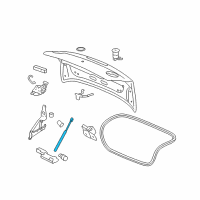 OEM Pontiac Strut Diagram - 15836654