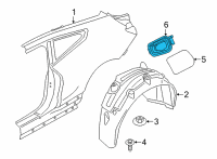 OEM 2021 BMW 430i xDrive COVER POT Diagram - 51-17-7-478-438