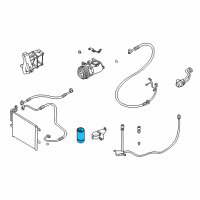 OEM BMW Z4 Drying Container Diagram - 64-53-8-377-330