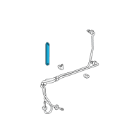 OEM 2002 Oldsmobile Aurora Cooler Asm, Trans Fluid Diagram - 89018358