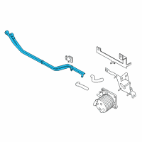 OEM 2015 Infiniti Q70 Tube Assy-Oil Cooler Diagram - 21619-1MG0C