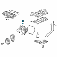 OEM 2019 GMC Canyon Filler Cap Diagram - 55513278