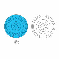 OEM 2014 Scion xB Wheel, Alloy Diagram - PT904-52080