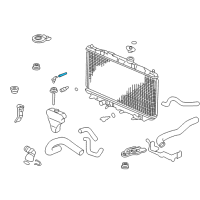 OEM Honda Accord Hose A, Reserve Tank Diagram - 19103-RAA-A00