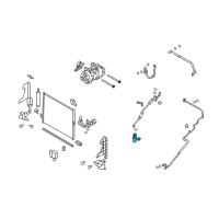 OEM 2010 Infiniti FX50 Pipe-Cooler, Low Diagram - 92479-1CA0A