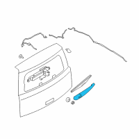 OEM Lincoln MKT Rear Arm Diagram - BA8Z-17526-A