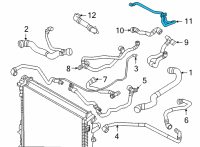 OEM 2022 BMW X5 HOSE, CYLINDER HEAD-EXPANSIO Diagram - 17-12-8-742-648