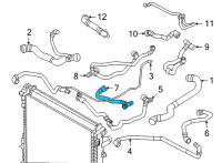 OEM 2022 BMW X5 HOSE ELECTRIC COOLANT PUMP Diagram - 17-12-9-894-782