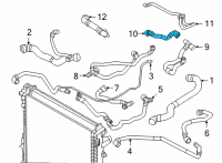 OEM 2022 BMW X5 HOSE HEAT MANAGEMENT MODULE Diagram - 17-12-9-894-771