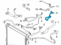 OEM 2022 BMW X5 HOSE HEAT MANAGEMENT MODULE Diagram - 17-12-9-488-196