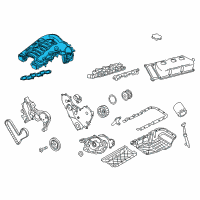 OEM 2008 Dodge Magnum Plenum-Intake Manifold Diagram - 4591863AM