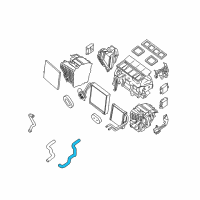 OEM 2007 Nissan Altima Hose-Heater, Inlet Diagram - 92400-JA10A