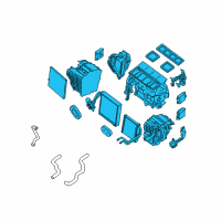 OEM Nissan Heating Unit Assy-Front Diagram - 27110-JA100