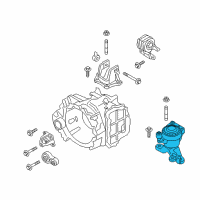 OEM 2014 Ford Edge Mount Diagram - CT4Z-6038-C