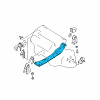 OEM 2003 Infiniti I35 Member Assy-Engine Mounting Diagram - 11240-2Y000