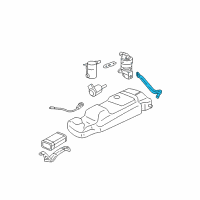 OEM 2006 Buick Rendezvous EGR Pipe Diagram - 12602651