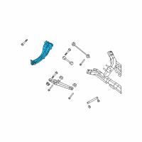 OEM 2013 Jeep Patriot Link-Trailing Arm Diagram - 5105927AB