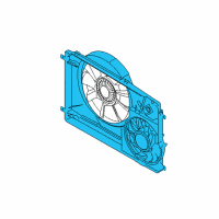 OEM 2016 Ford Transit-350 HD Fan & Motor Diagram - CK4Z-8C607-C