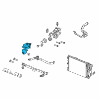 OEM 2011 Dodge Caliber Bottle-COOLANT Recovery Diagram - 5058156AI