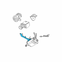 OEM 2000 Dodge Neon Hose-Leak Detection Pump To CANI Diagram - 4891047AC